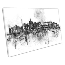 Laad de afbeelding in galerijviewer, Black &amp; White city of Rome Capital of Italy Landmark Spray Wall Art Print Picture For Home Office Decor
