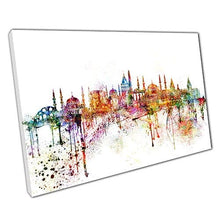 Load image into Gallery viewer, Print on Canvas Colourful Skyline landmarks TURKEY Wall Art Print Picture For Home Office Decor
