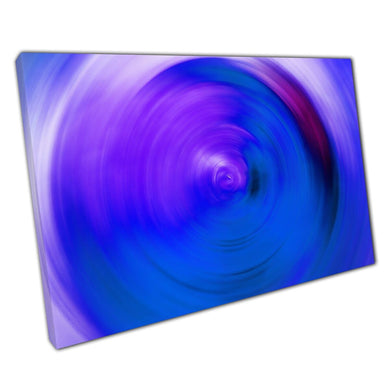 Abstract Purple Toned Experimental Motion Blur Photography Contemporary Modern Wall Art Print On Canvas Picture For Home Office Decor
