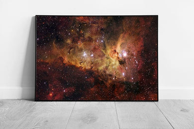 Deep Space hundred million stars Galaxies space dust Ready to Hang Wall Art Print Framed Picture print