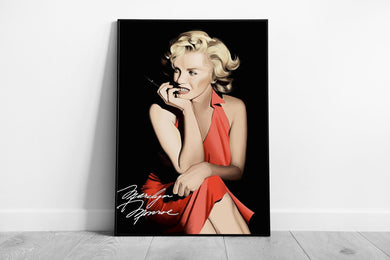 Modern Icon Marilyn Monroe stunning Artwork Wall Art Print on Paper Framed Picture print