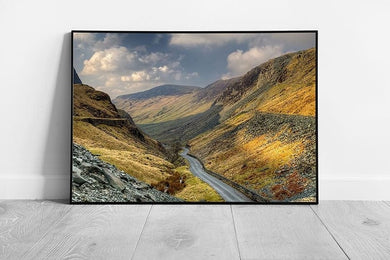 Keswick Honister Pass Slate The Lake District Cumbria Ready to Hang Wall Art Print Framed Picture print