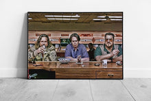 Laad de afbeelding in galerijviewer, Big Lebowski The bowling bar Dude Walter Donny Film Ready to Hang Wall Art Print Framed Picture print
