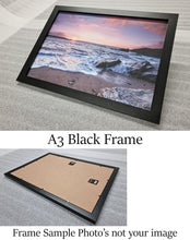 Load image into Gallery viewer, Angel of the North at dusk in shadow North East Ready to Hang Wall Art Print Framed Picture print
