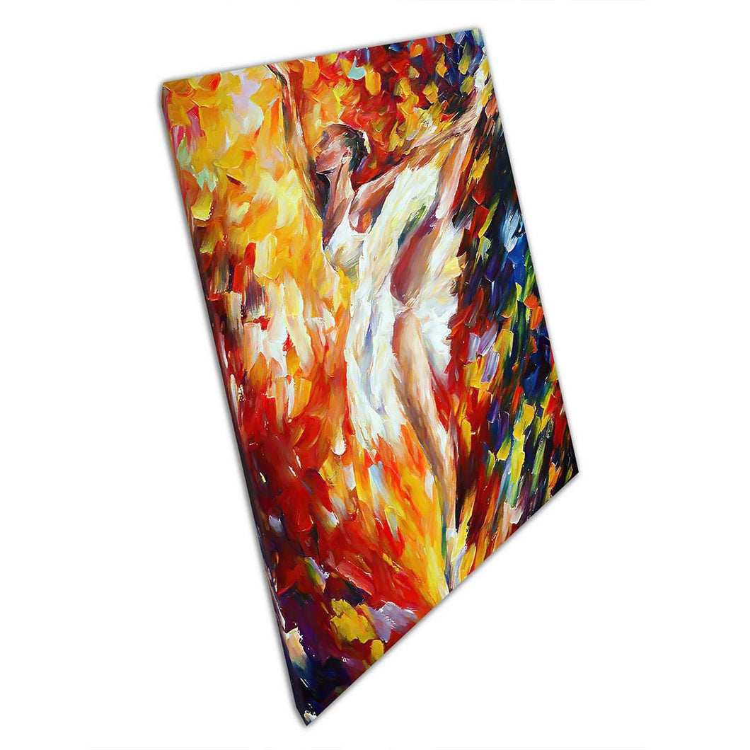 Ballet Colourful painting Print by Leonid Afremov Canvas Wall Art print on canvas Picture for Home Office Decor