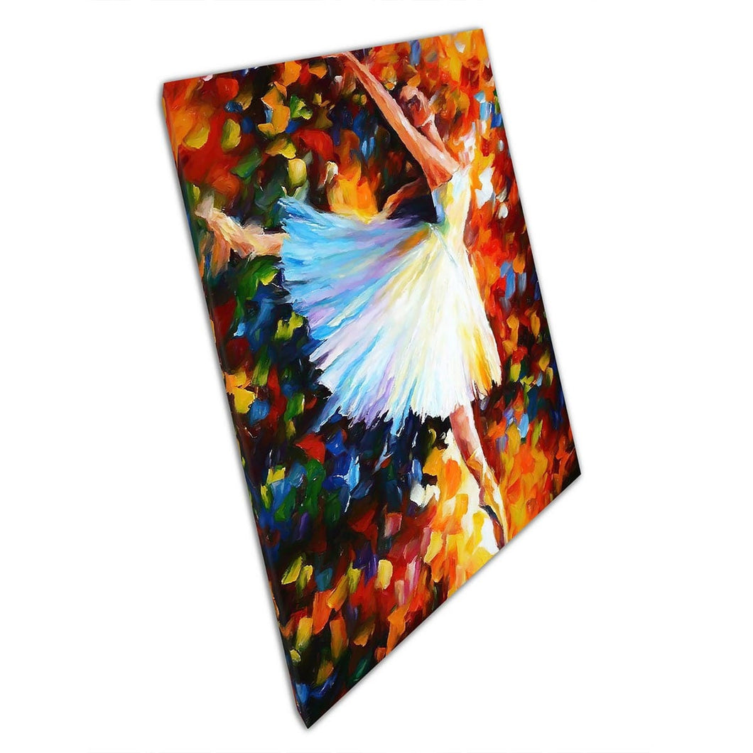 Kleurrijk ballet schilderij print door leonid afremov canvas muur kunst print op canvas foto voor thuiskantoor decor