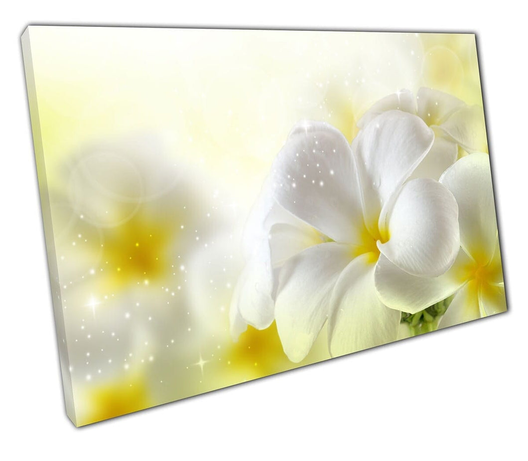 Stampa su tela daffodili arte della parete floreale pronta da appendere stampato in tela montato