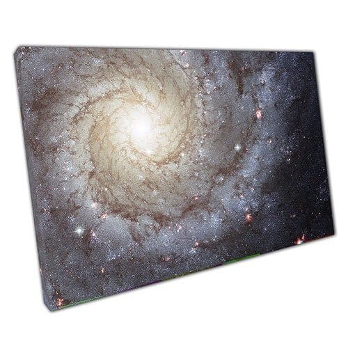 Canvas Space Print Wall Art klaar om muurwand te hangen op canvas gemonteerde canvas print