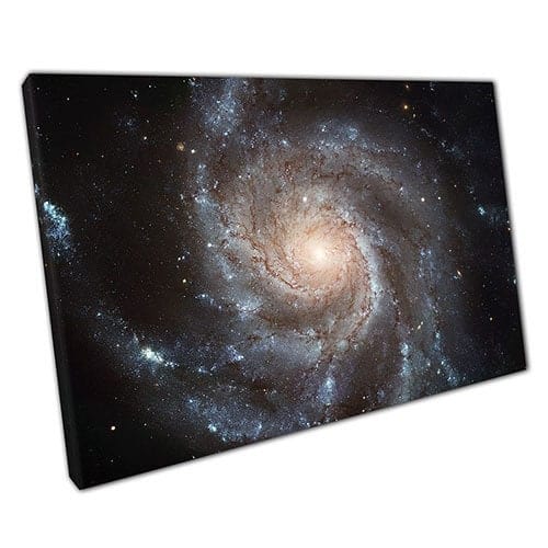 Afdrukken op canvas ruimte muurkunst klaar om muurwand te hangen op canvas gemonteerde canvas print