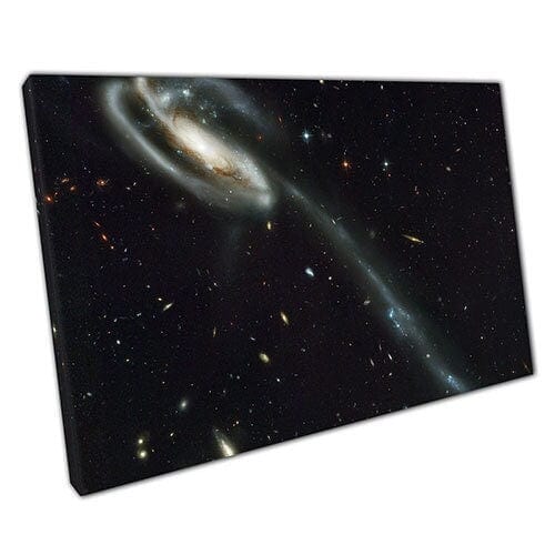 Canvas Space Print klaar om muurwand te hangen op canvas gemonteerde canvas print
