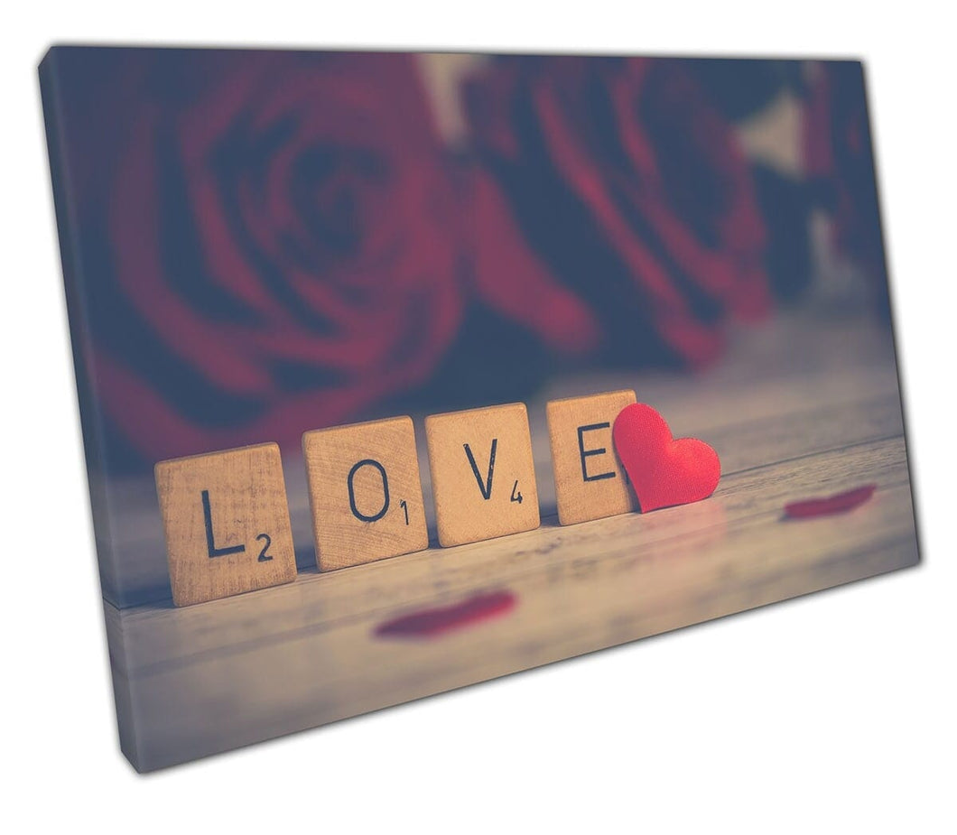 Afdrukken op canvas rose love wall art klaar om afdrukken canvas afdrukken te hangen