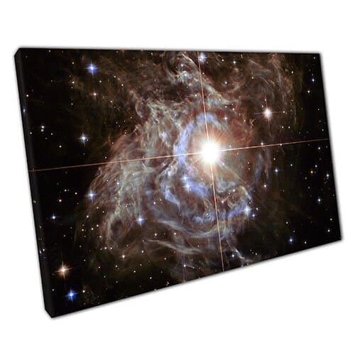 Afdrukken op canvas Space Star klaar om canvas muurkunst afdrukken gemonteerd canvas print te hangen