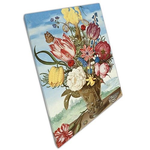 Reproductie van canvas afdrukken klaar om muurwand te hangen op canvas gemonteerde canvas print