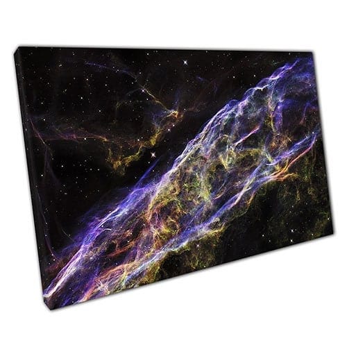Canvas Space Print Wall Art klaar om muurwand te hangen op canvas gemonteerde canvas print