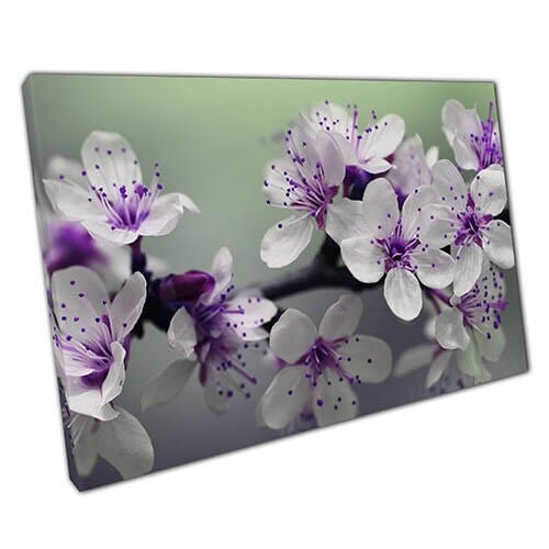 Afdrukken op canvas bloemenbloemkunst klaar om canvas muurkunst afdrukken gemonteerd canvas print te hangen