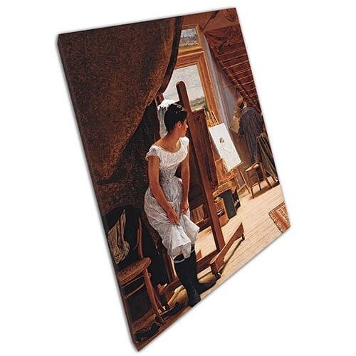 Canvas print almeida junior de onoPortune reproductie wall art print op canvas gemonteerde canvas print