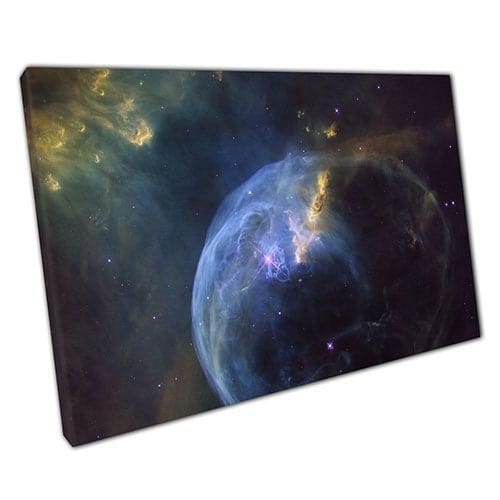 Tela stampare la canna da parete in nebulosa stampato a parete di nebulosa tela montata in più da appendere