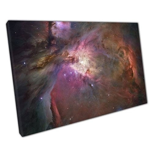 Afdrukken op canvas orion nevel ruimte muur kunst print op canvas gemonteerde canvas print klaar om op te hangen
